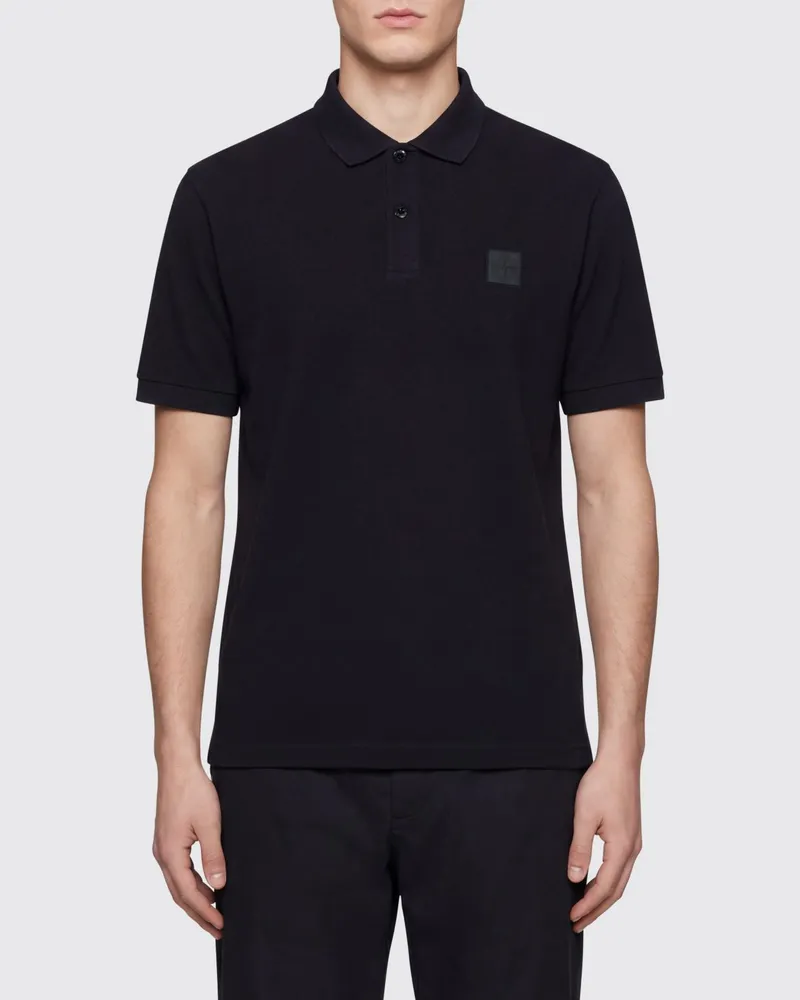 Stone Island Polo herren Blau