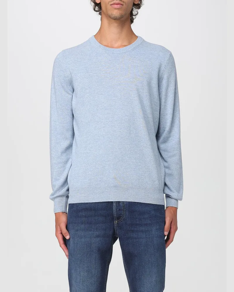 Brunello Cucinelli Pullover herren Hellblau