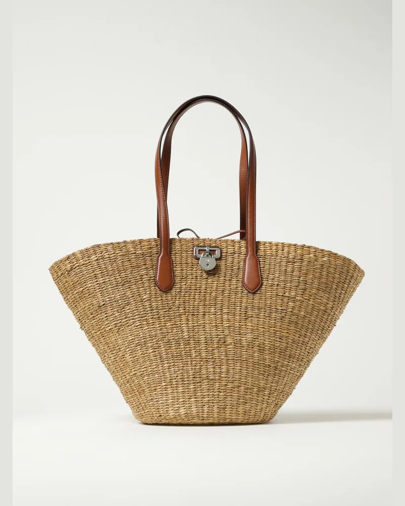Ralph Lauren Schultertasche damen Natural
