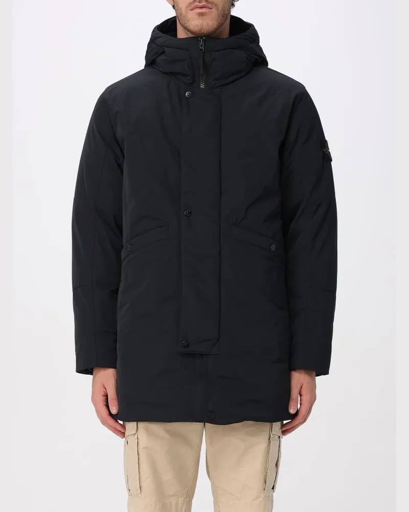Stone Island Mantel herren Schwarz