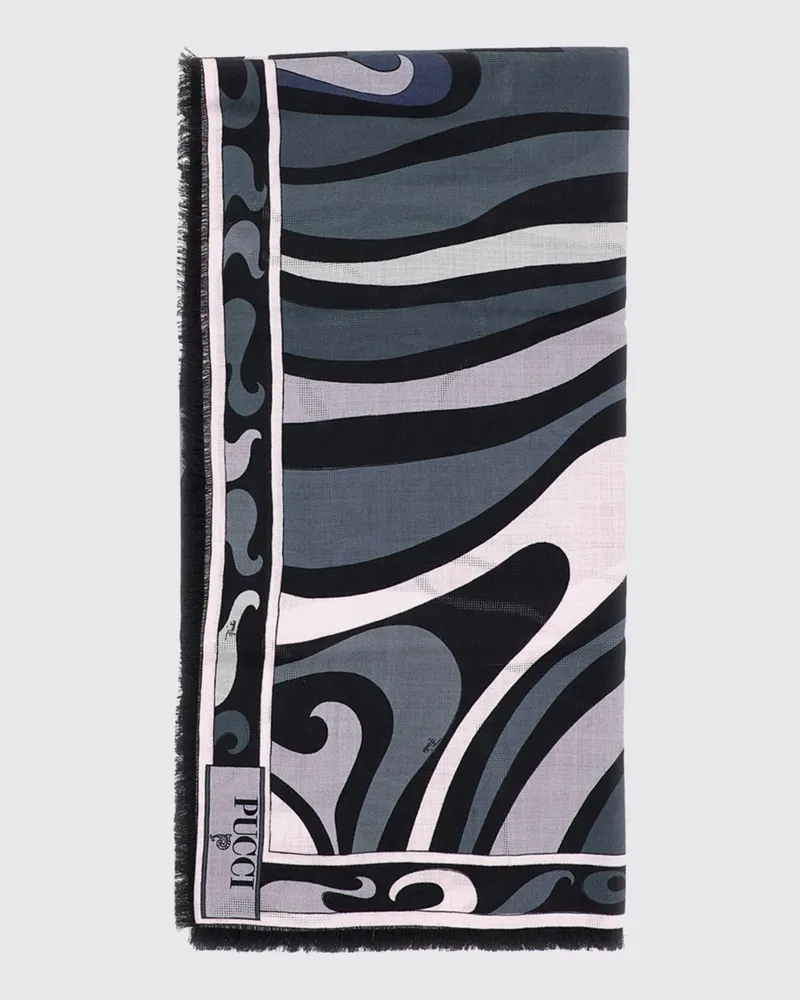 Emilio Pucci Schal damen Schwarz