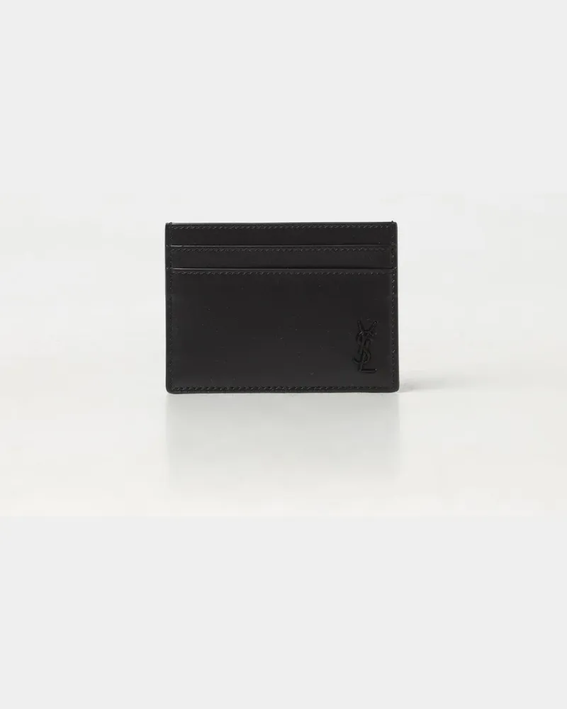 Saint Laurent Portmonnaie herren Schwarz