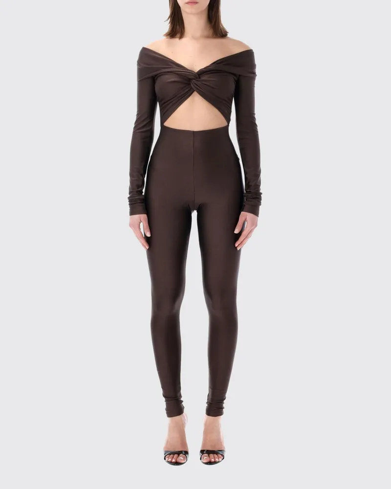 ANDAMANE Jumpsuit damen Braun