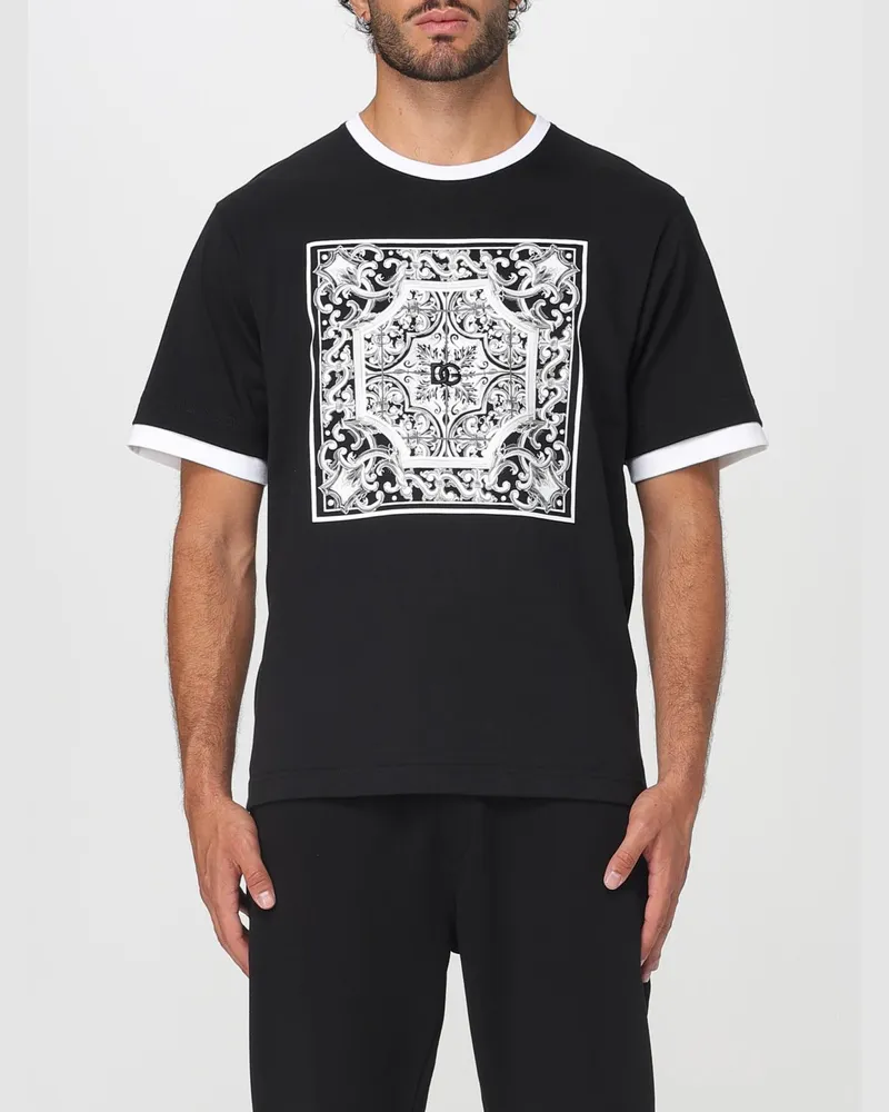 Dolce & Gabbana T-shirt herren Dolce & Gabbana Schwarz