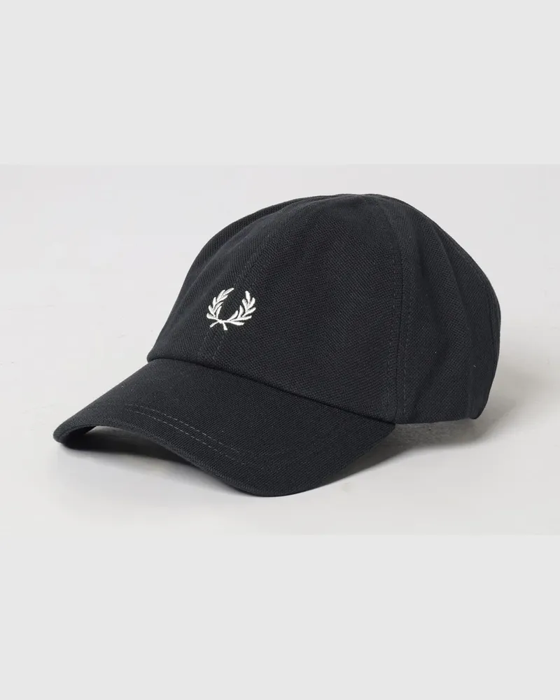Fred Perry Baseballcap aus Baumwoll-Canvas von mit gesticktem Logo Navy