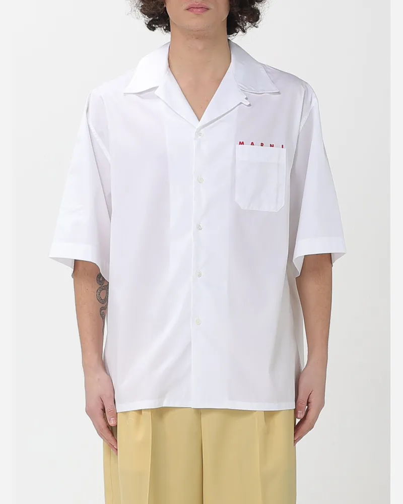 Marni Hemd herren Weiß