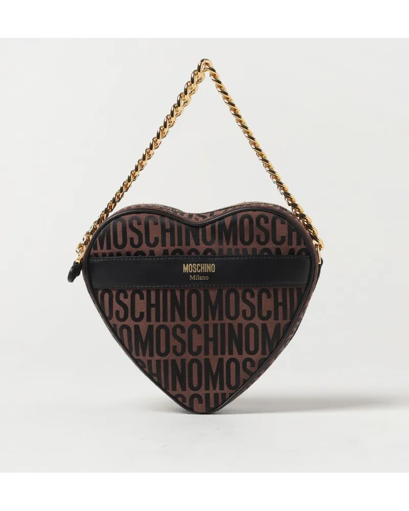 Moschino Umhngetasche damen Braun