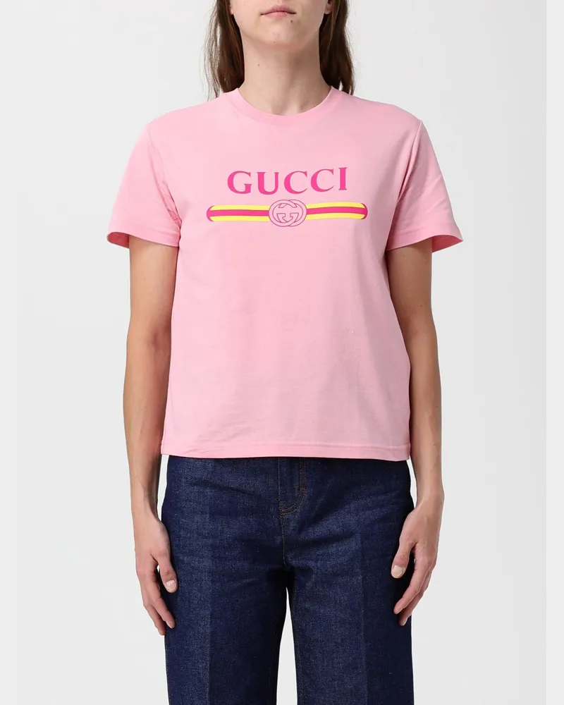 Gucci T-shirt damen Pink