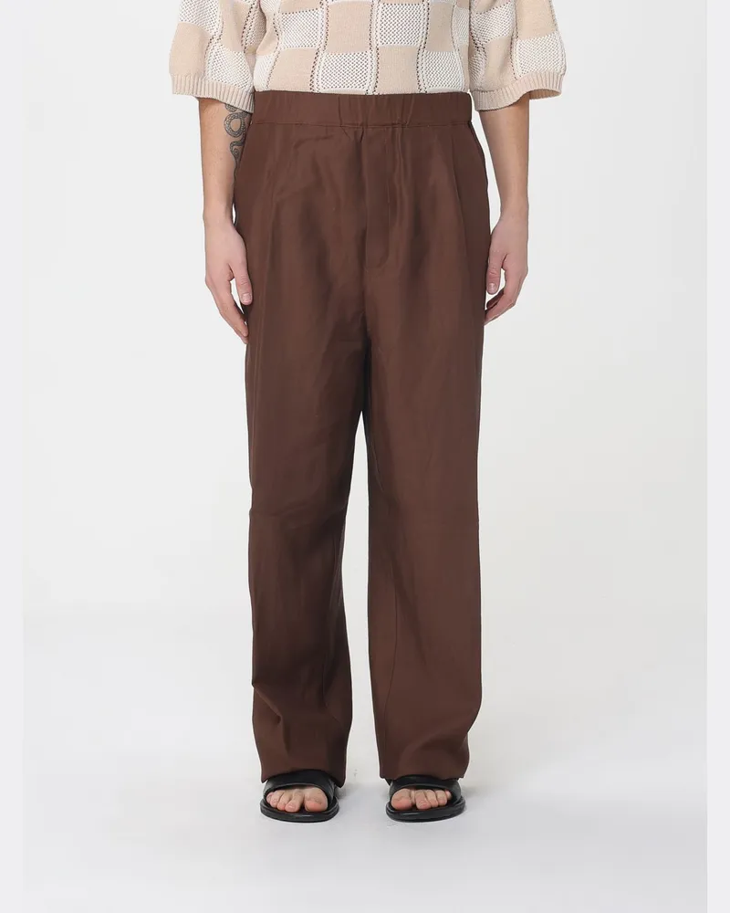 Laneus Hose herren Braun