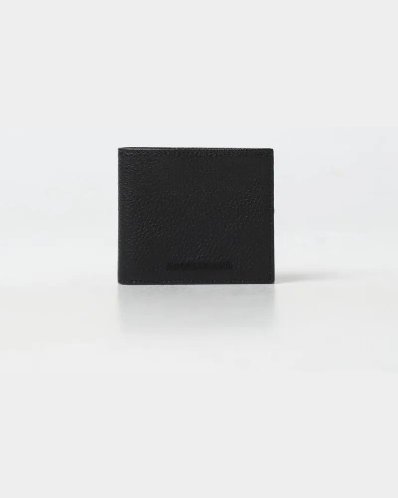 Emporio Armani Portmonnaie herren Schwarz