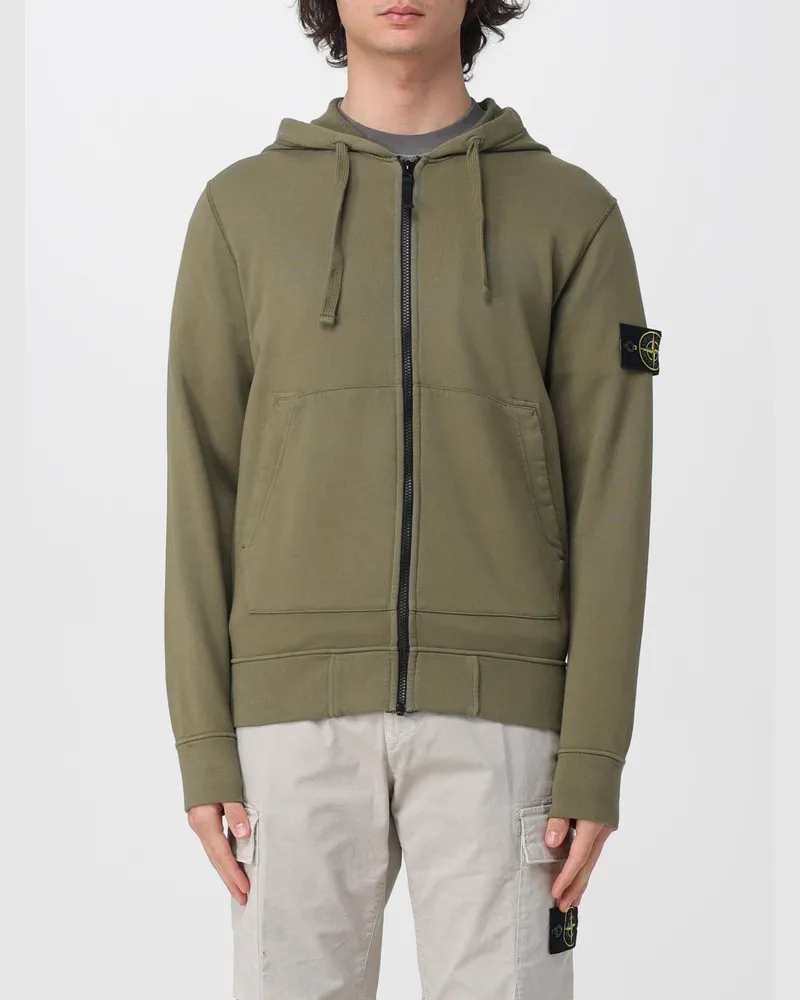 Stone Island Sweatshirt herren Military
