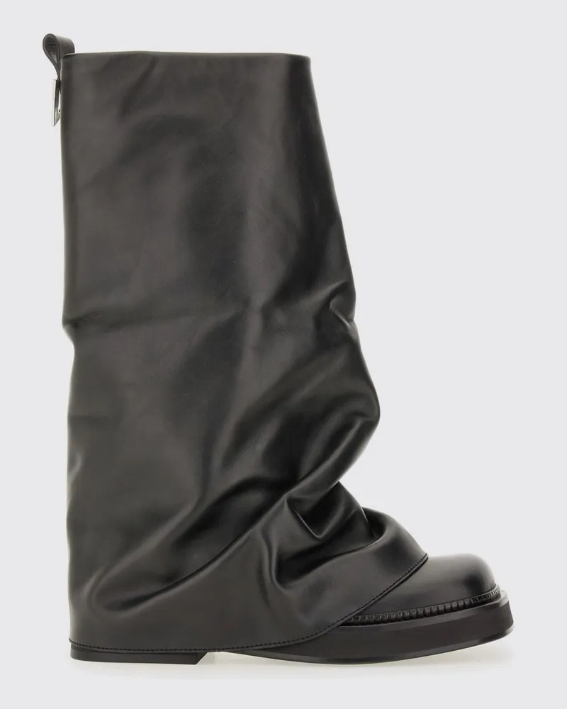 ATTICO Flache stiefeletten damen Schwarz
