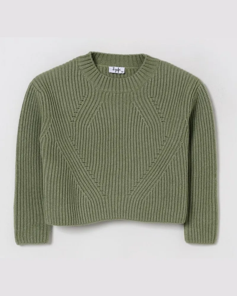 Il Gufo Pullover kinder Grün