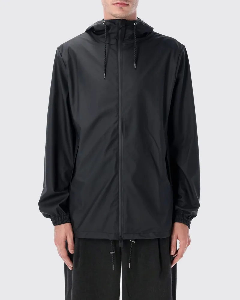 RAINS Jacke herren Schwarz