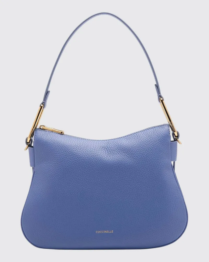 Coccinelle Schultertasche damen Hellblau