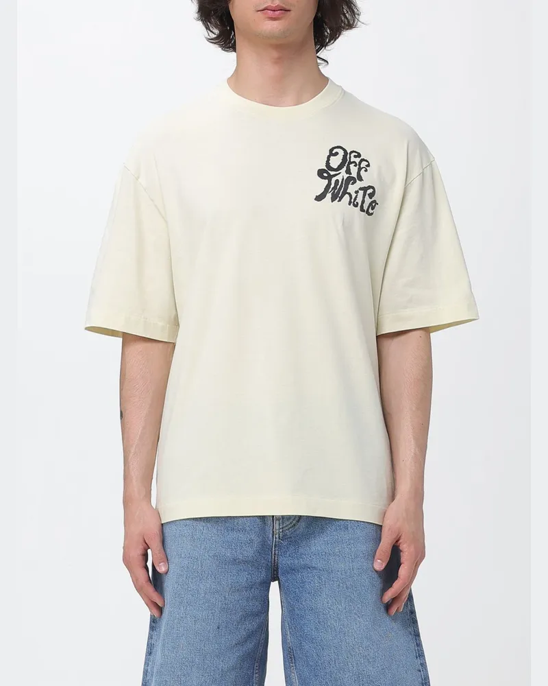 OFF-WHITE T-shirt herren Weiß