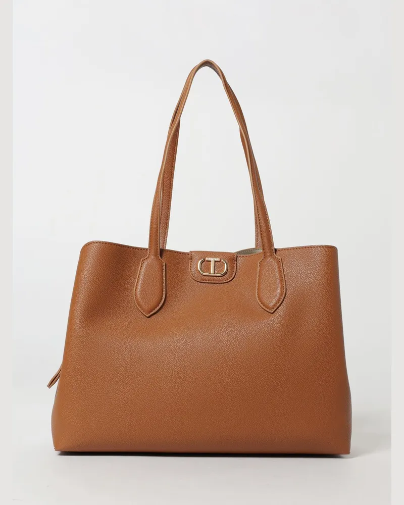 Twin-Set Schultertasche damen Weiß