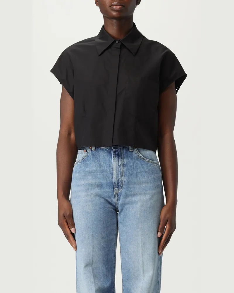 Dondup Hemdbluse damen Schwarz