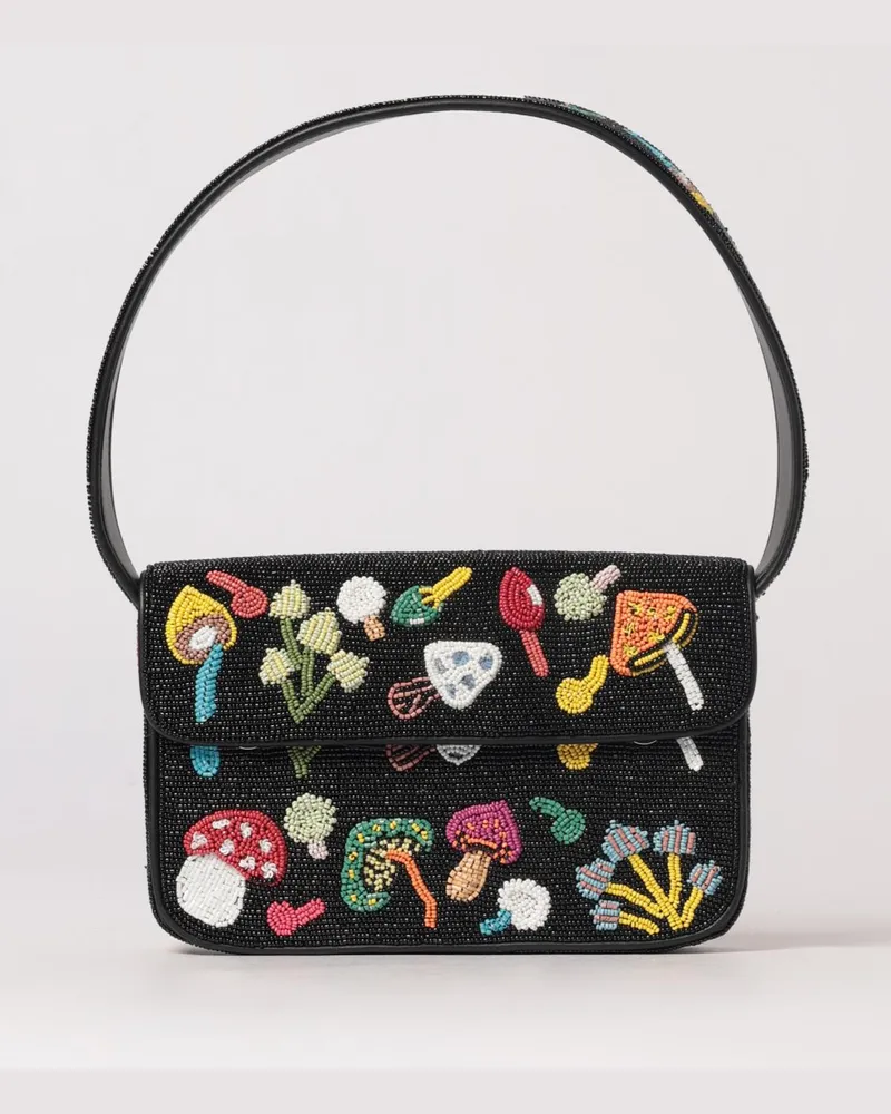 STAUD Schultertasche damen Schwarz
