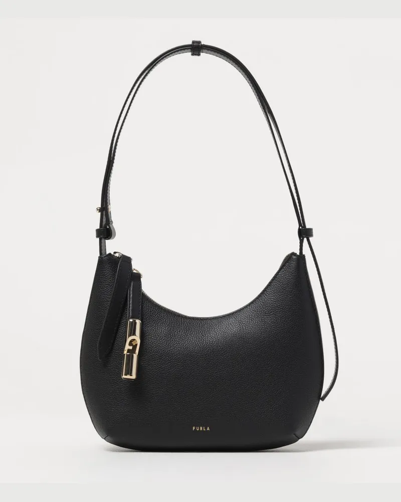 Furla Schultertasche damen Schwarz