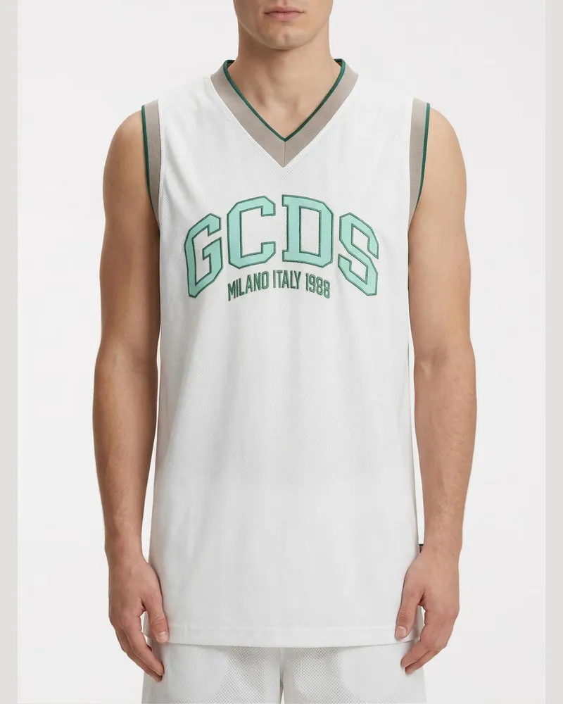 GCDS T-shirt herren Weiß