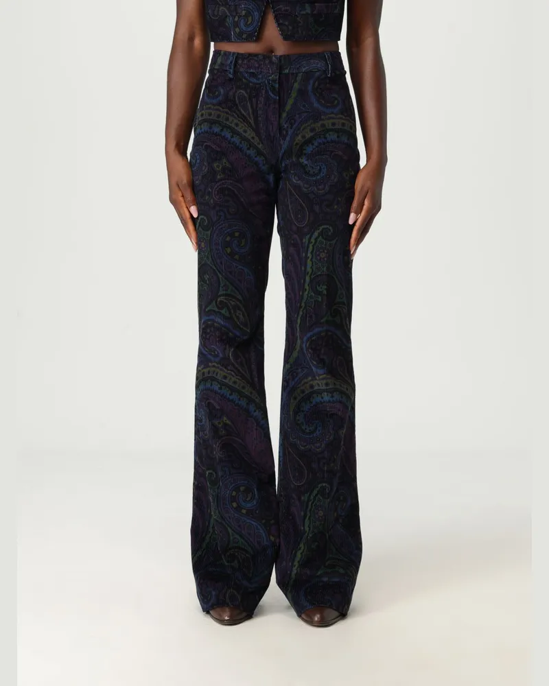 Etro Hose damen Blau
