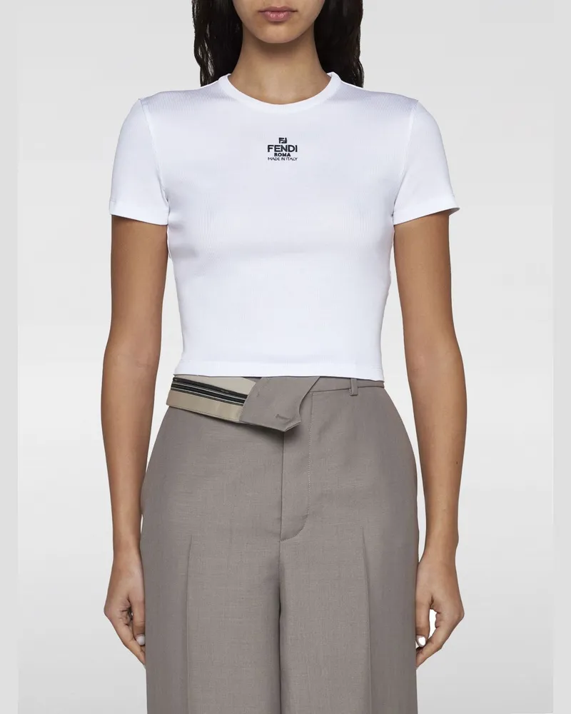 Fendi Top damen Weiß