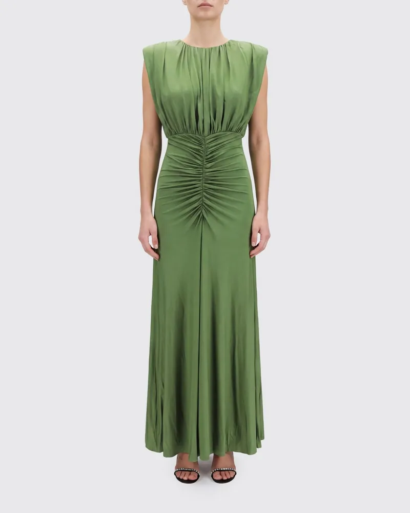 Self-Portrait Kleid damen Grün