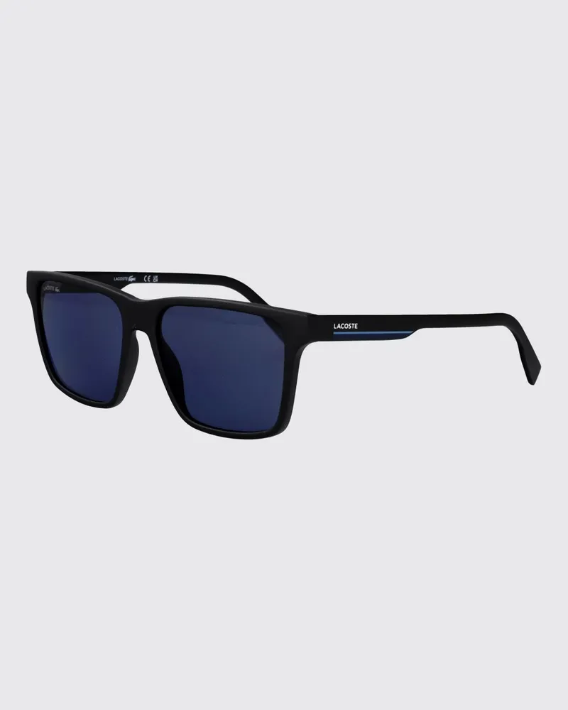 Lacoste L6039SN Sonnenbrille aus Acetat Schwarz