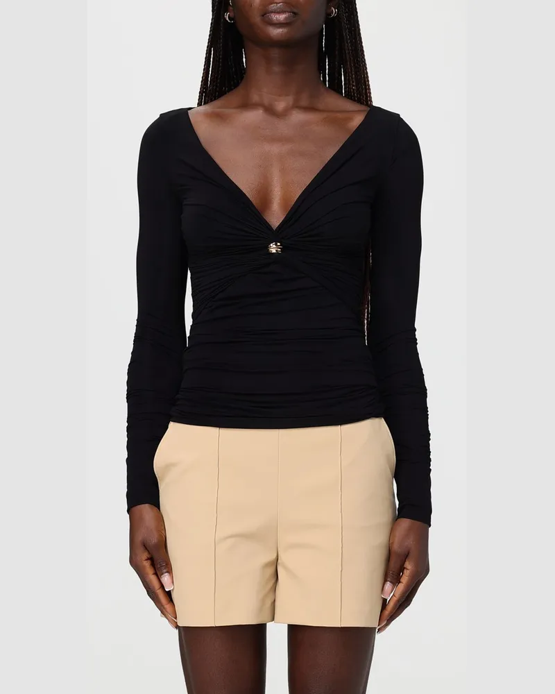 Elisabetta Franchi Top damen Schwarz