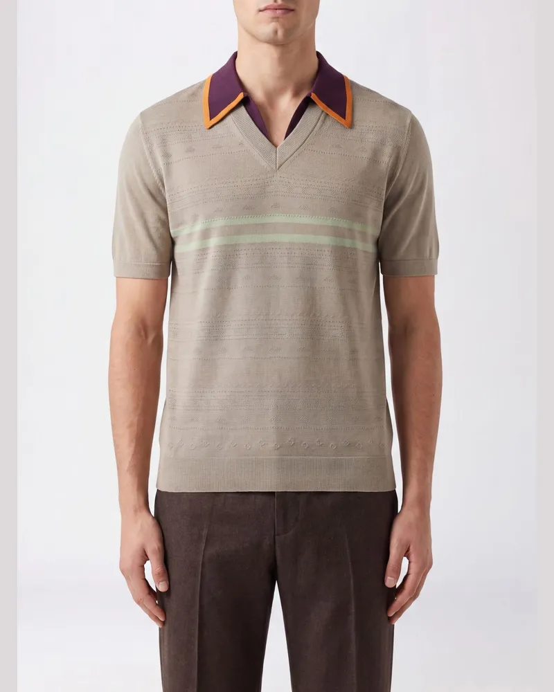 Dries van Noten Polo herren Beige