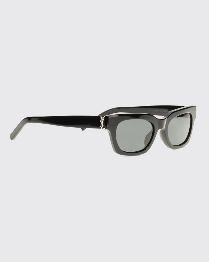 Saint Laurent Cat-Eye-Sonnenbrille aus Acetat mit YSL-Logo Schwarz