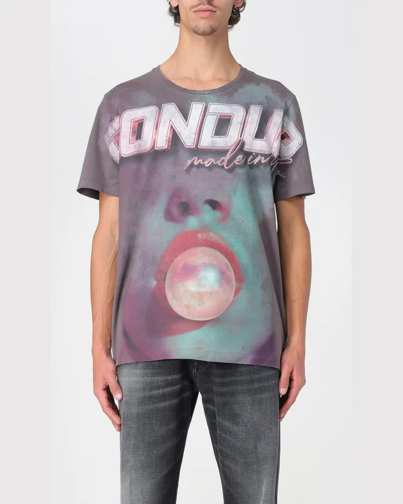 Dondup T-shirt herren Grau