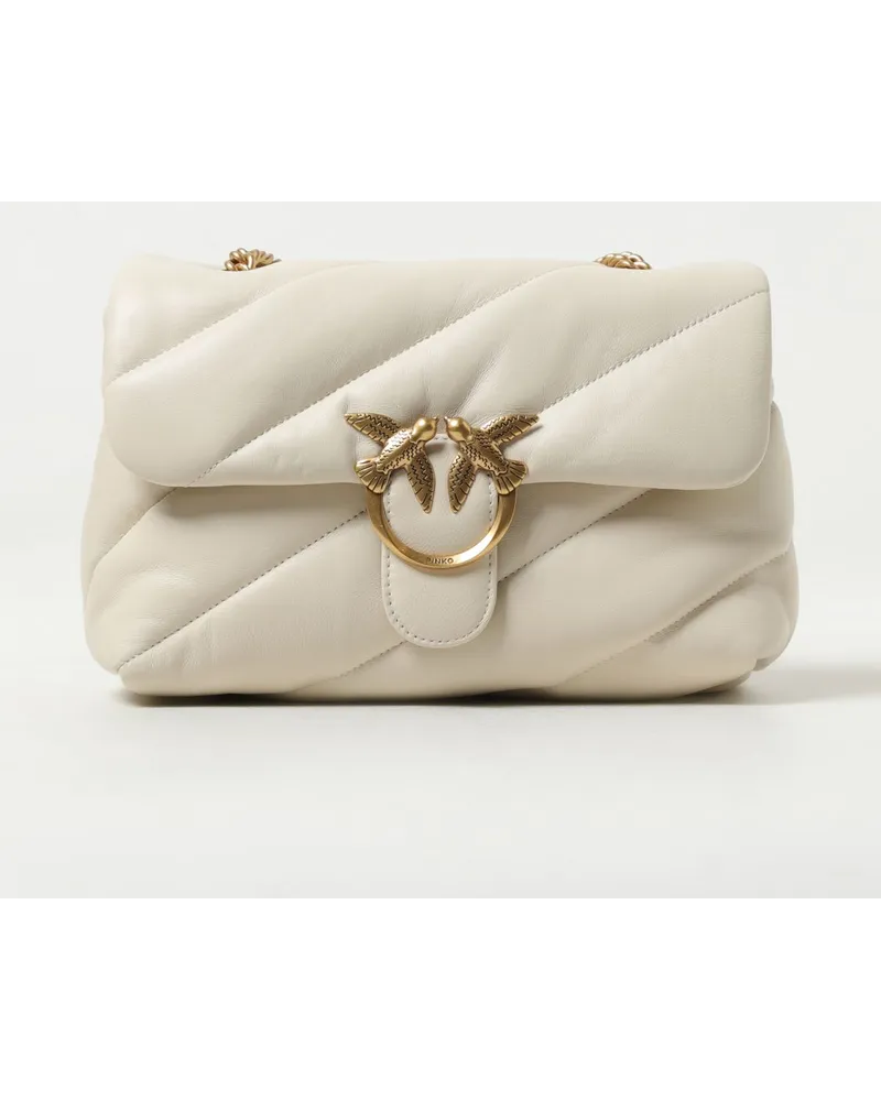 Pinko Schultertasche damen Weiß
