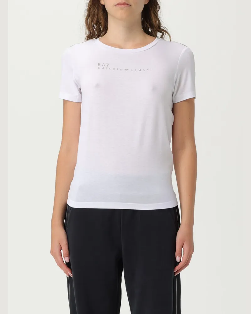 EA7 T-shirt damen Weiß