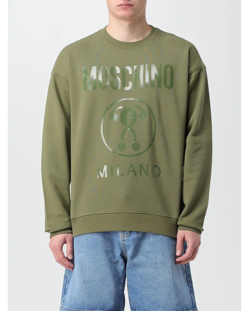 Moschino Sweatshirt herren Military