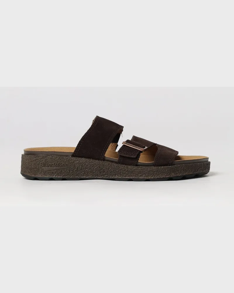 BLUNDSTONE Wildleder-Sandale Dark