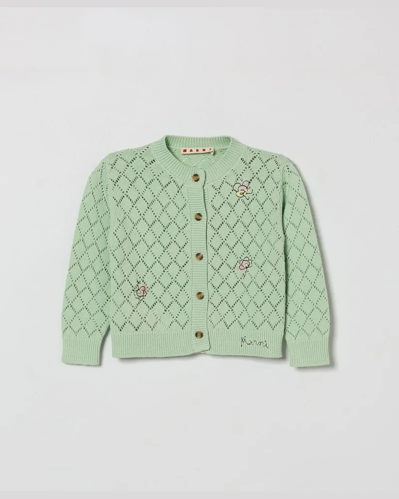 Marni Baumwoll-Cardigan Grün