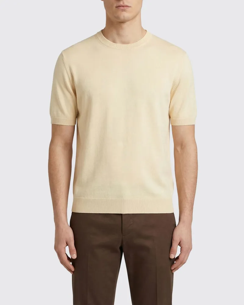 Zanone Pullover herren Beige