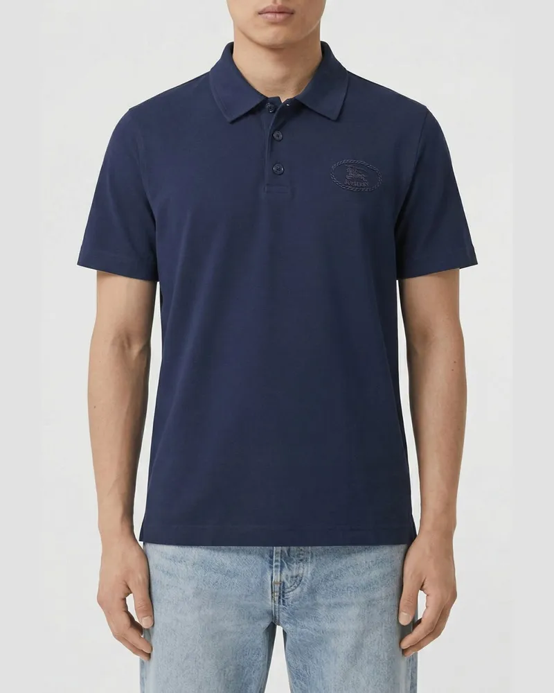 Burberry Polo herren Navy