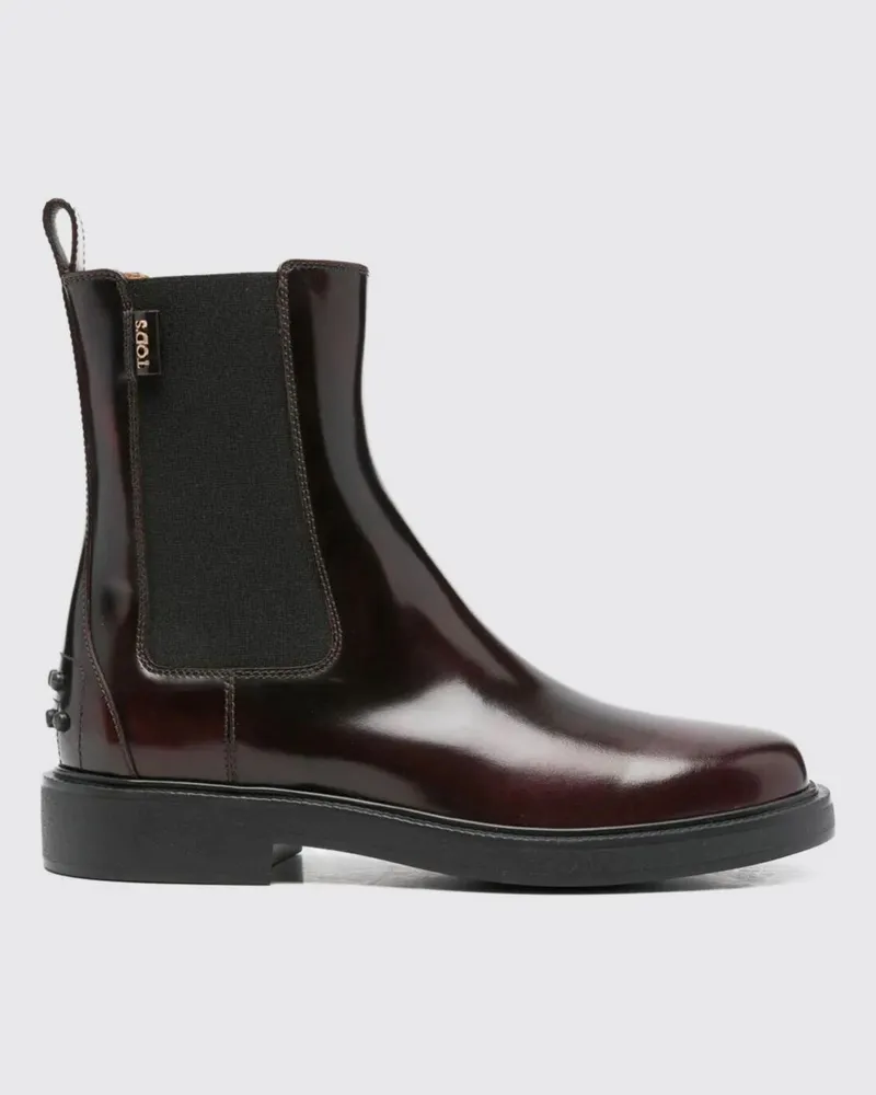 TOD'S Schuhe damen Burgunderrot