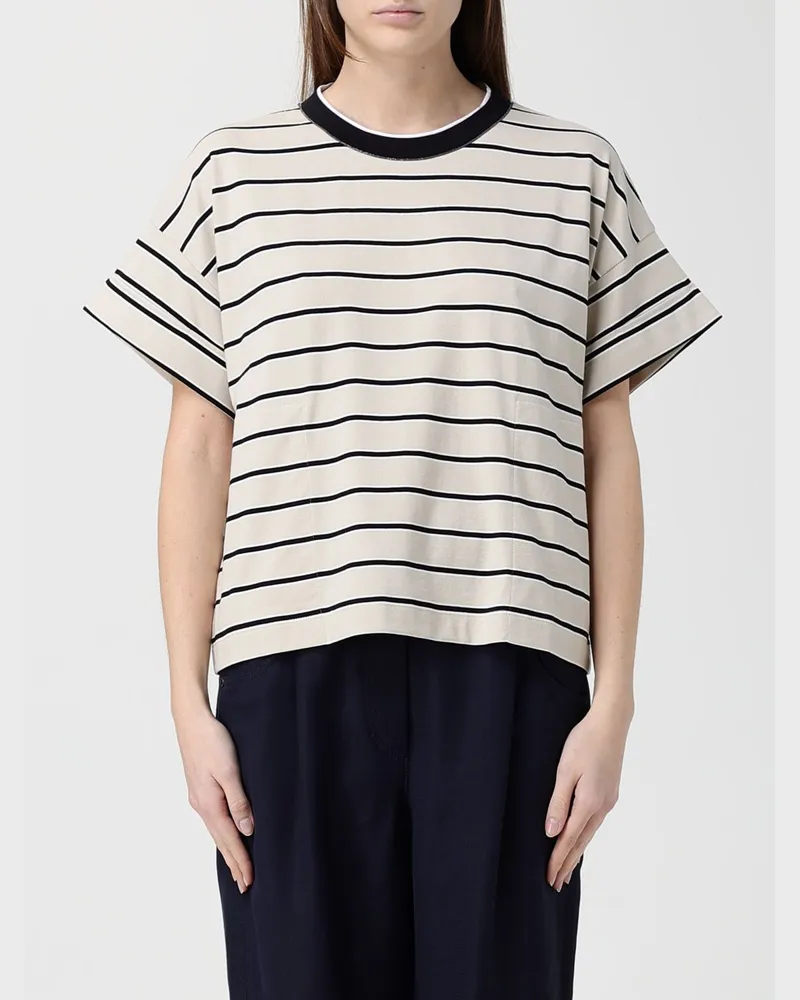 Brunello Cucinelli T-shirt damen Schwarz