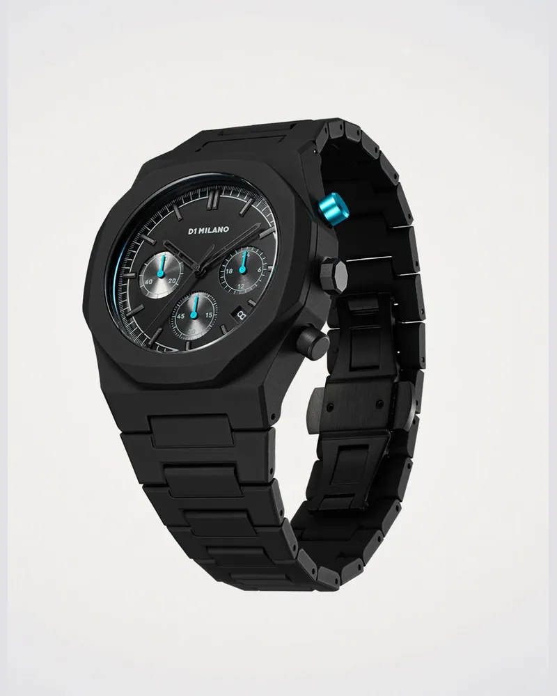 D1 Milano Uhr herren Schwarz