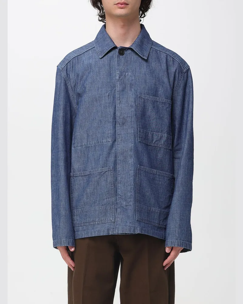 Jil Sander Jacke herren Indigo