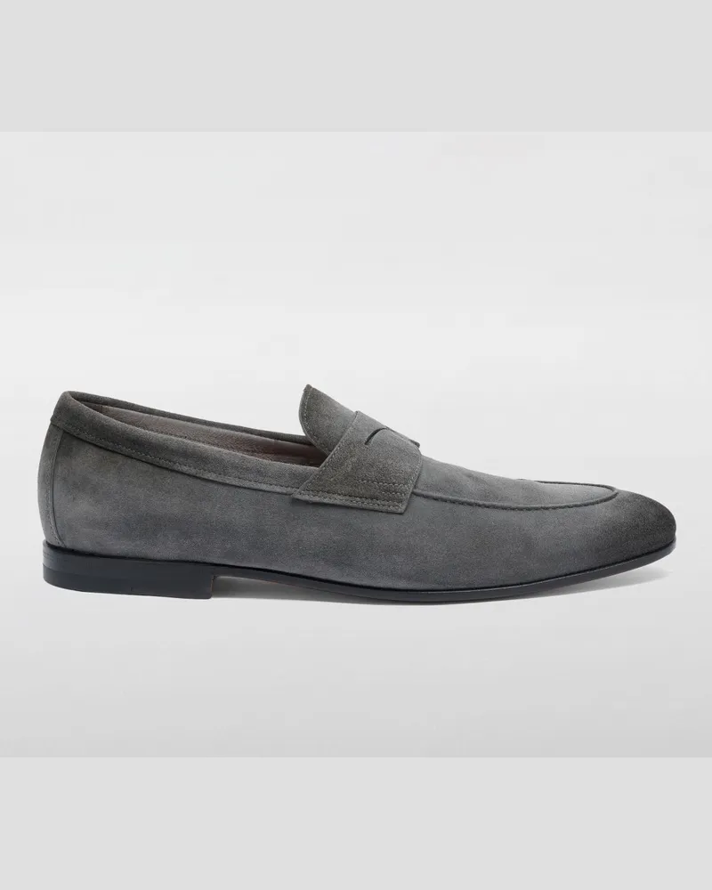 Santoni Mokassins herren Grau