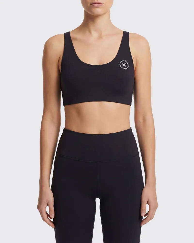 SPORTY & RICH Top damen Sporty & Rich Schwarz