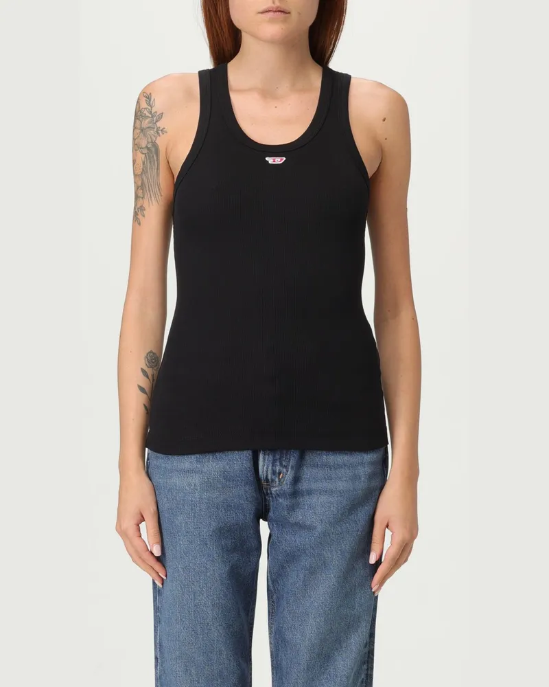 Diesel Top damen Schwarz