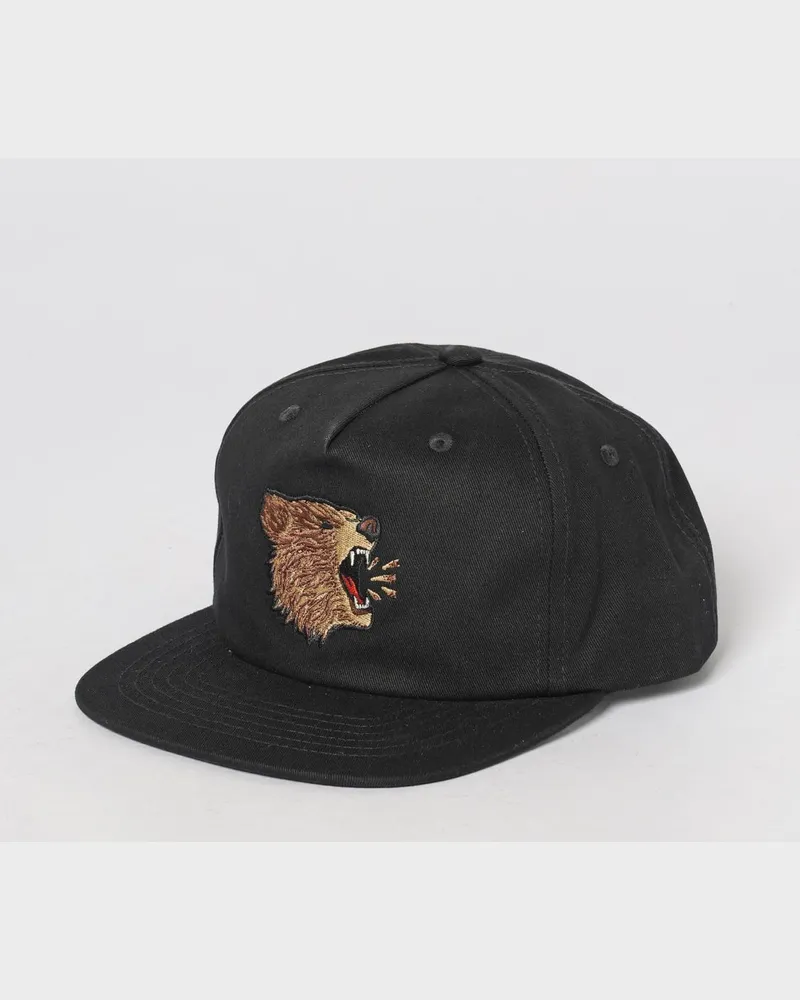 Filson Bear Kappe aus Baumwolltwill Schwarz