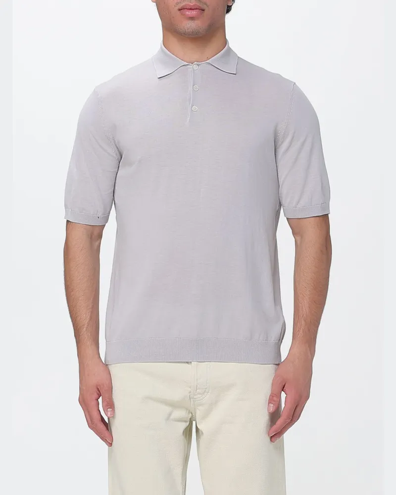 Ballantyne Baumwoll-Poloshirt Grau