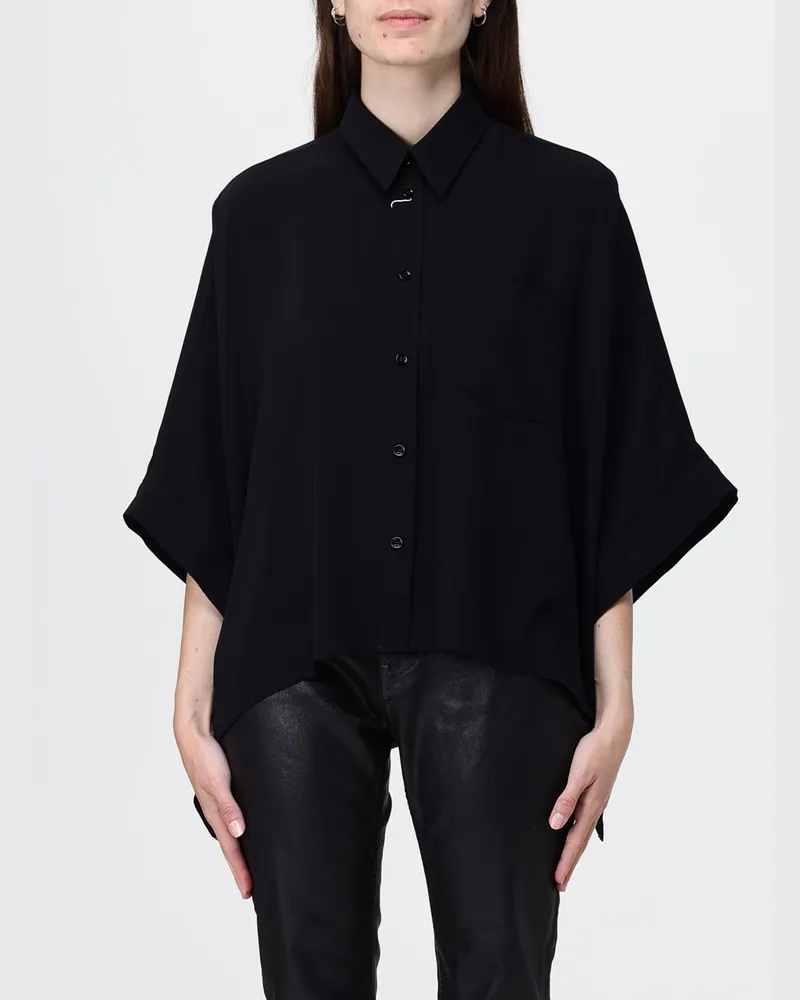 Maison Margiela Hemdbluse damen Schwarz